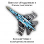 Модель самолета Су-35 истребитель ВВС России 1:100