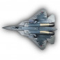 Модель самолета Су-57 истребитель ВКС России "Пиксели" 1:48 (с шасси)