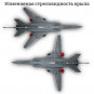 Модель самолета Ту-22М3 ракетоносец-бомбардировщик ВКС России 1:144