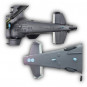Модель вертолета Камов Ка-52 "Аллигатор" ВВС России (с остеклением) 1:40